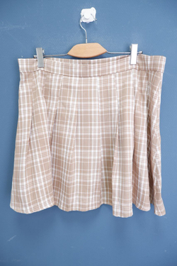 Юбка Shein в клетку 50 размер