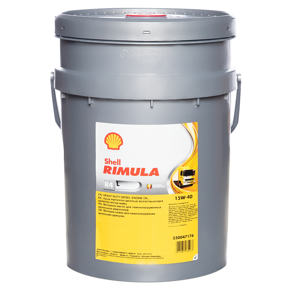 Shell Rimula R4 L 15W-40 209 л