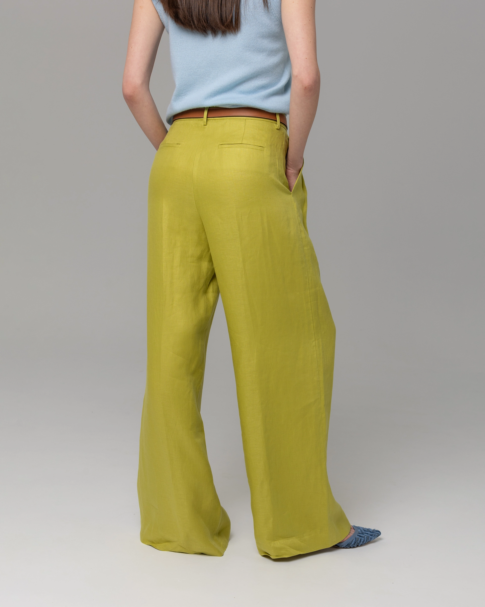 Льняные брюки
