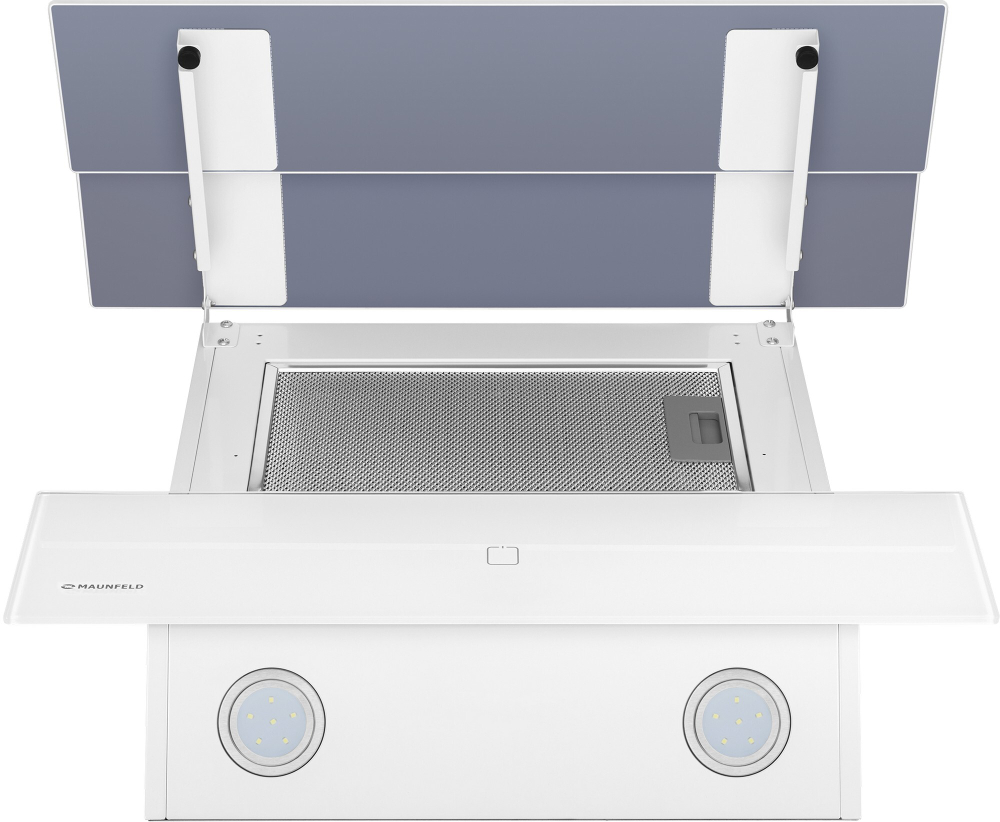 Кухонная вытяжка MAUNFELD Cascada 60 белый фото 4