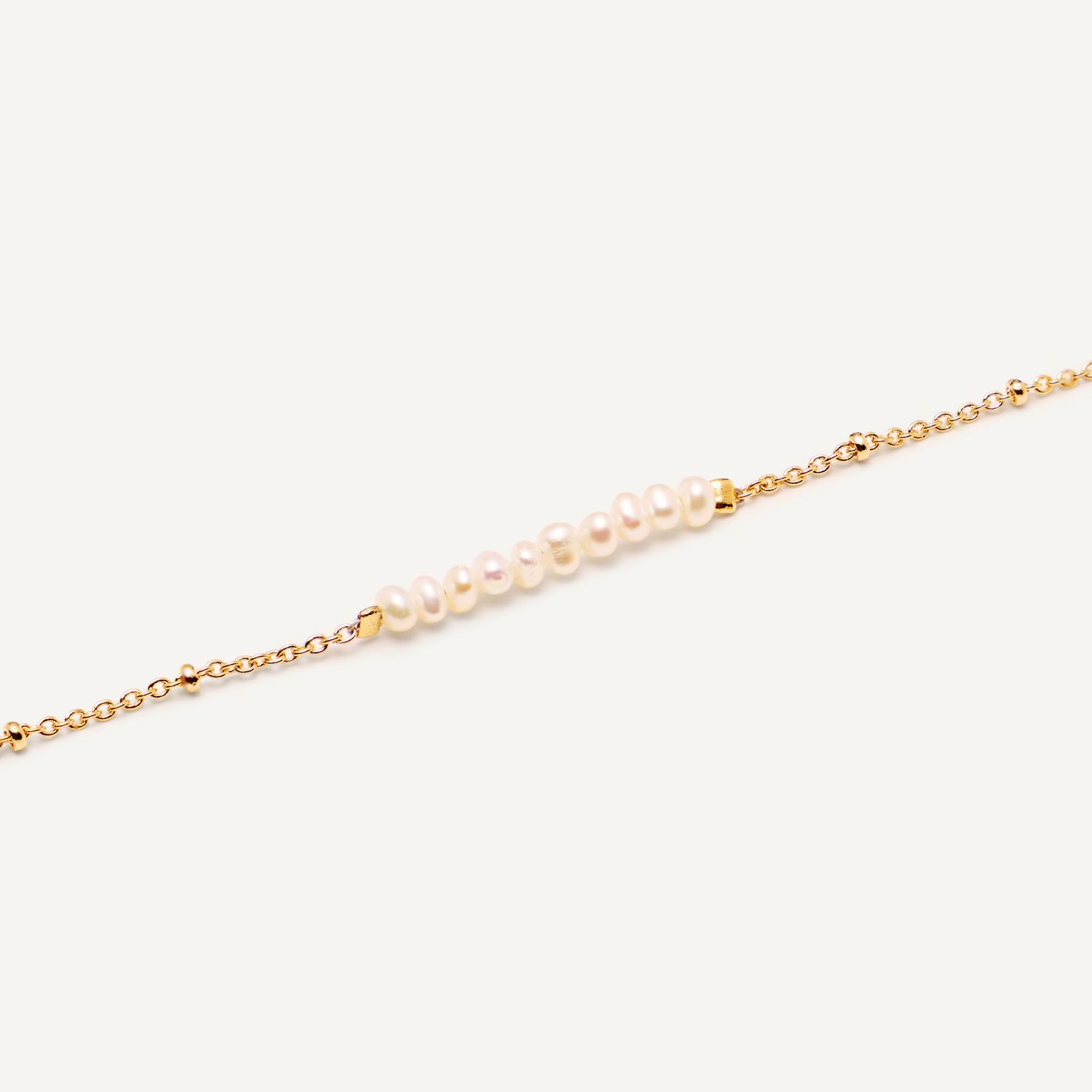 Браслет Pearly Cord Bracelet – Gold