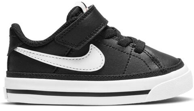 детские Кроссовки теннисные Nike Court Legacy (TDV) Jr - black/white/gum/light brown