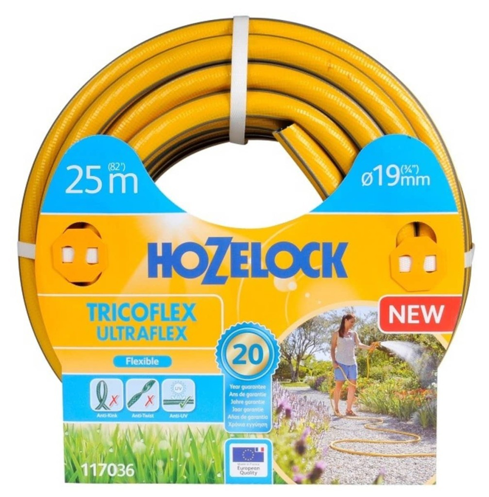 Шланг HoZelock 19мм 25м 117036 Tricoflex Ultraflex