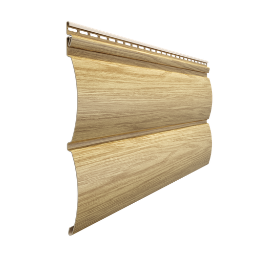 Сайдинг Деке LUX Блок-хаус Зрелый каштан