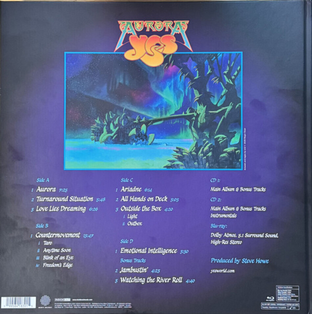 Yes / Aurora (Deluxe Edition)(Coloured Vinyl)(2LP+2CD+Blu-ray Audio)
