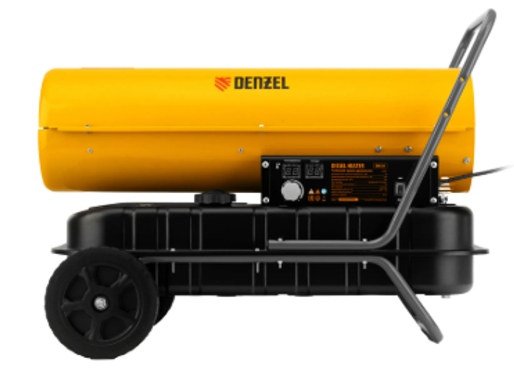 Дизельная тепловая пушка DHG-30, 30 кВт, 750 м3/ч, прямой нагрев Denzel
