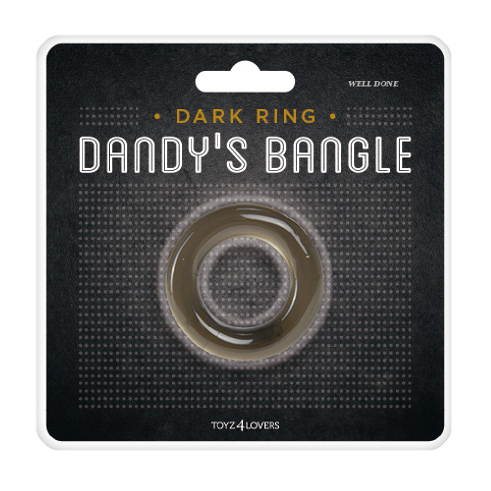 Дымчатое эрекционное кольцо COCK RING WELL DONE (Цвет: дымчатый)