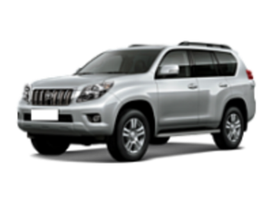 Багажники на Toyota Land Cruiser 150 Prado 2009-....на рейлинги