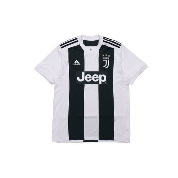 Adidas Juventus Home Replica Jersey White Black 18-19 T