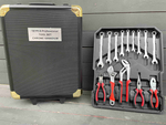 Набор инструментов для авто, 187 предметов (в чемодане на колесах)