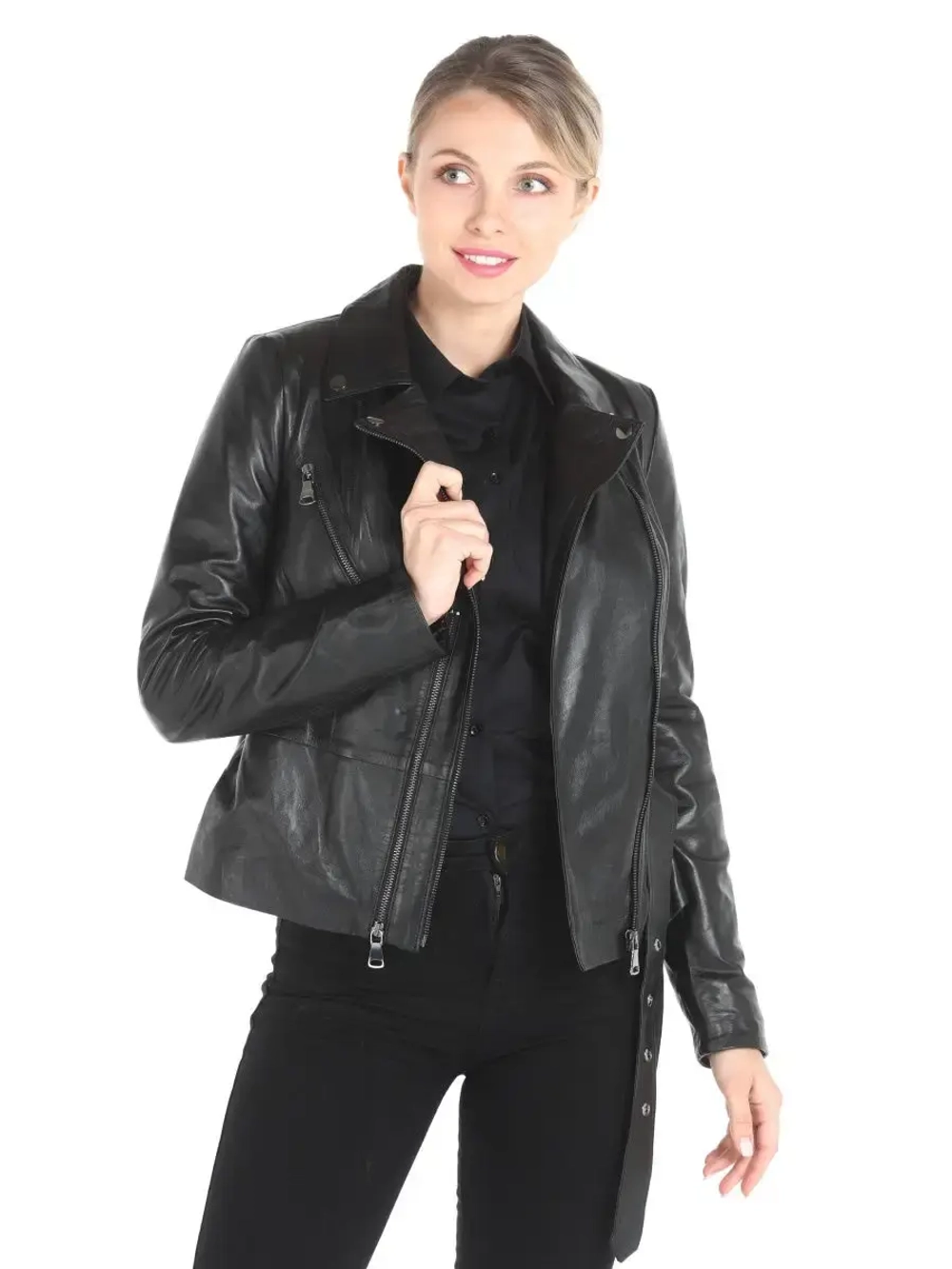 Куртка женская из натуральной кожи