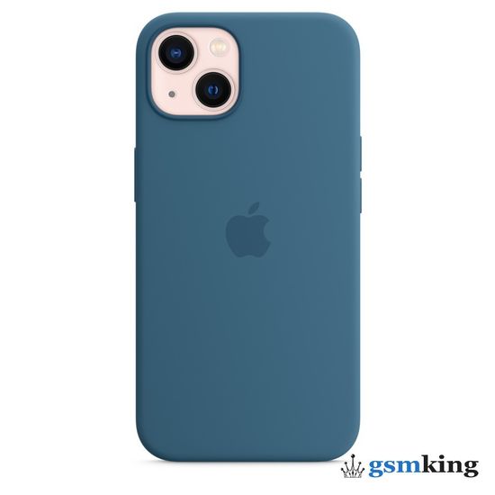 Apple Silicone Case with MagSafe iPhone 13 Blue Jay «Полярная лазурь» MM273ZE/A