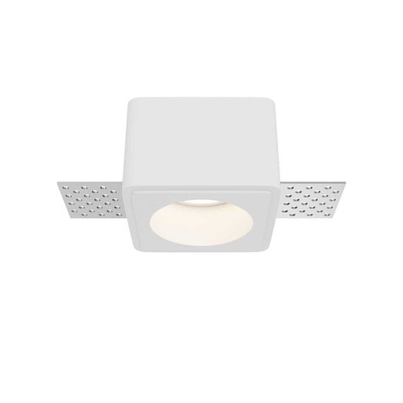Встраиваемый светильник Maytoni Technical Gyps Modern DL123-GU10-01-W