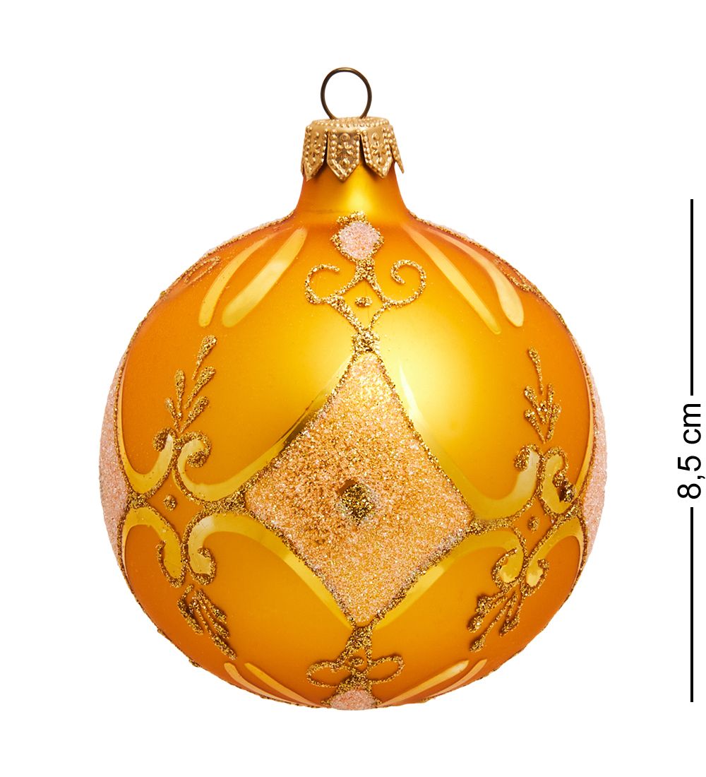 Элита НФШ-1429 Набор ел.украшений Шар 2шт «Романтика» 85 мм