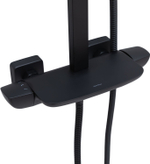Душевая стойка Allen Brau Infinity 5.21030-31 3 режима, матовый черный