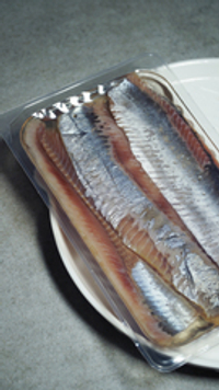 Филе сельди тихоокеанской слабосоленое в масле 200г