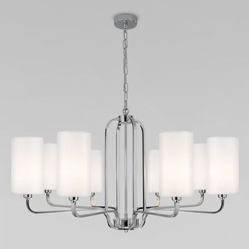 Люстра подвесная 60128/8 хром Purezza Eurosvet
