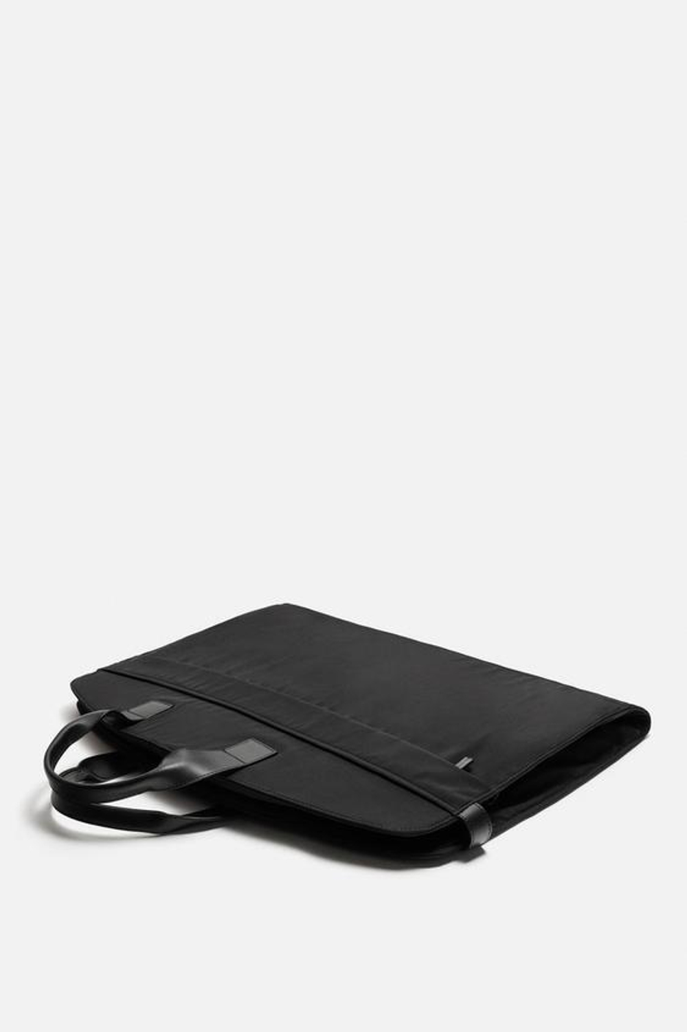 ZARA СУМКА-ПОРТПЛЕД НЕЙЛОНОВАЯ, ЧЕРНЫЙ