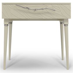 Консоль Арт Колор leaves Классик Сильвер Серый шелк