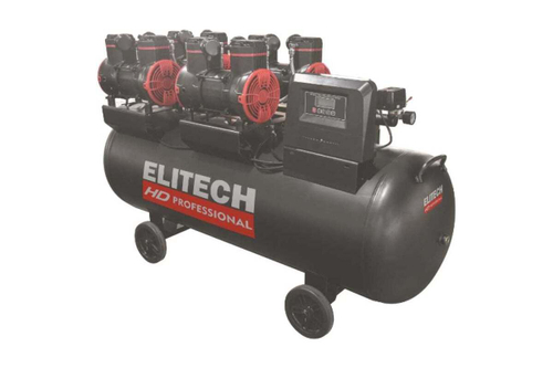 Безмасляный малошумный компрессор Elitech ACF 1200-200S HD 206467