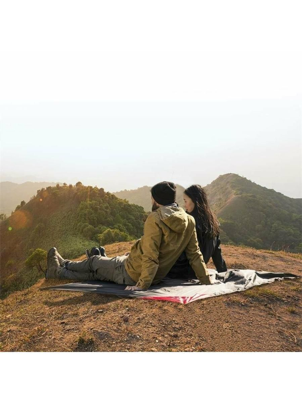 Коврик туристический Naturehike NH17D050-B легкий S (120*70) черный, 6927595724637