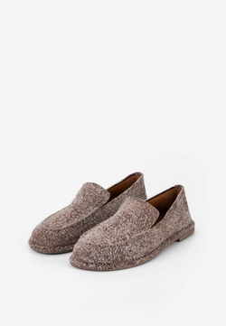 Лоферы // Ivana // Tobacco // Fluffy