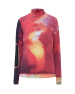 MM6 MAISON MARGIELA ТОП С ДЛИННЫМ РУКАВОМ С ПРИНТОМ