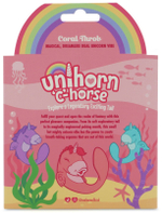 Нежно-розовый С-образный вибромассажер C Horse Coral Throb с режимом пульсации