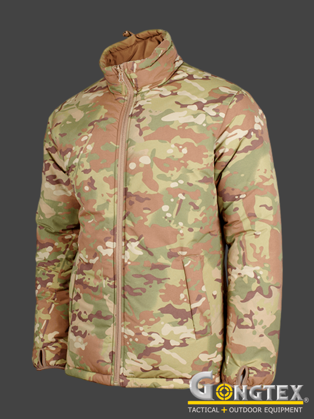 Куртка двусторонняя L7 Gongtex Reversible Jacket. Мультикам/Койот