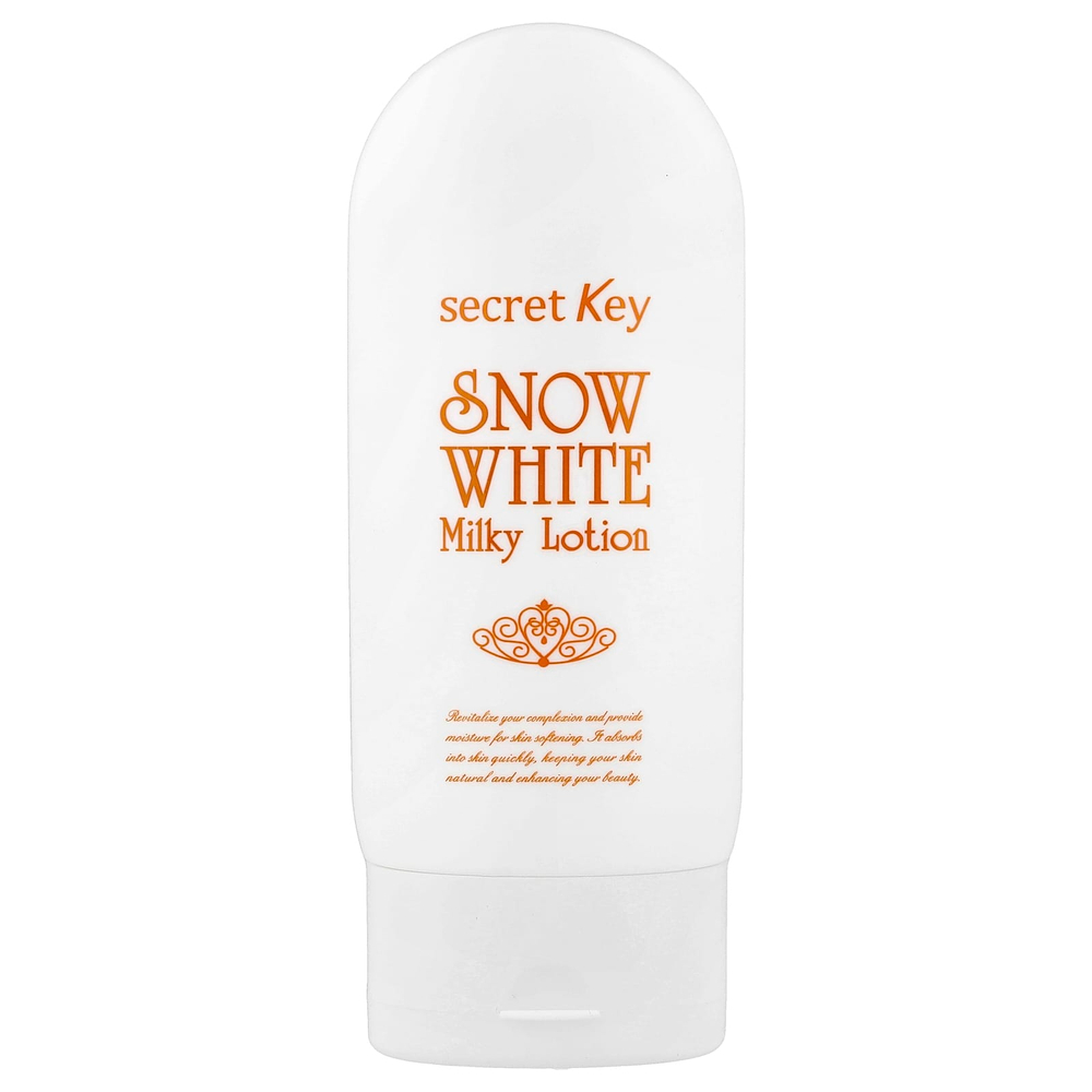 Secret Key, Snow White Milky, отбеливающий лосьон, 120 г (4,23 унции)