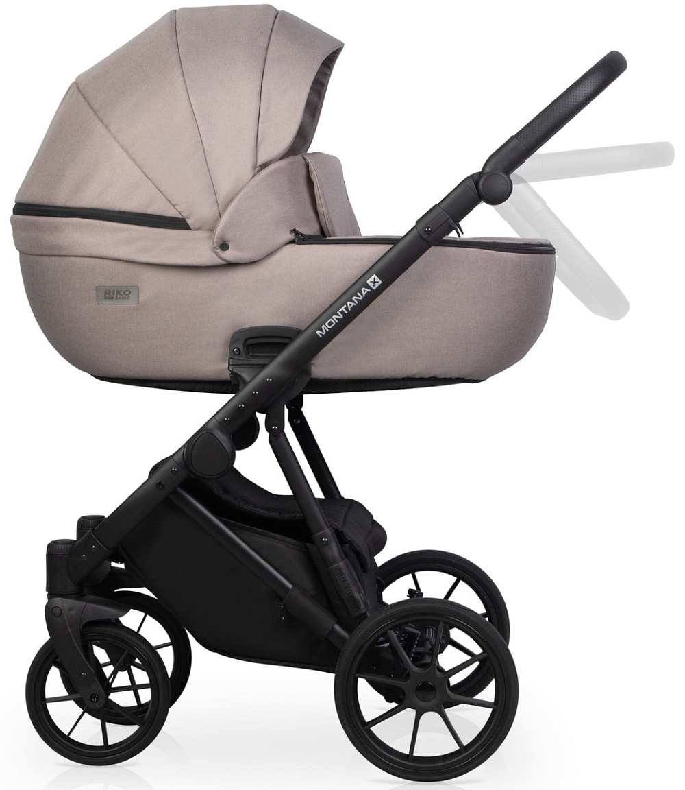 Детская коляска Riko Basic Montana X 3 в 1 50 Beige (бежевый)