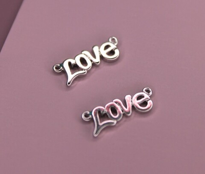 Коннектор Love маленький 17х7 мм