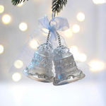 Подвеска «Хрустальный звон» 5*10 см, Белый