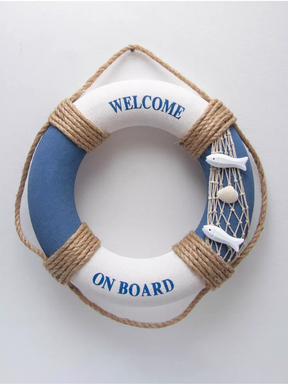 Декор на стену для интерьера "Спасательный круг" 30 см