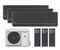 Мульти сплит-система Panasonic 3 x CS-XZ20ZKEW-H / CU-3Z52TBE