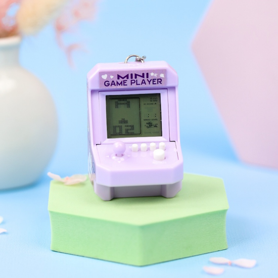 Брелок мини игровой автомат, фиолетовый