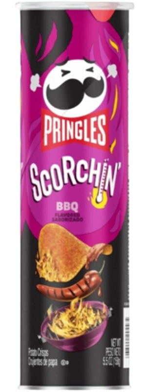 Чипсы Pringles Scorchin со вкусом острого Барбекю