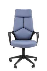 Офисное кресло Chairman 525 Россия ткань T02 голубой