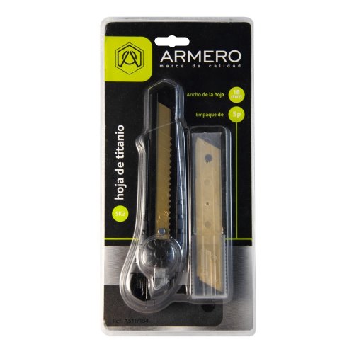 Нож ARMERO лезвие 18мм, Tytan     A511/184