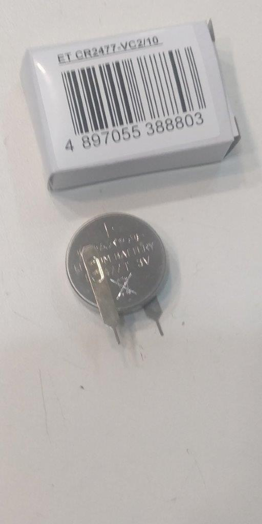 Элемент питания ET CR2477-VC2/10 PK1