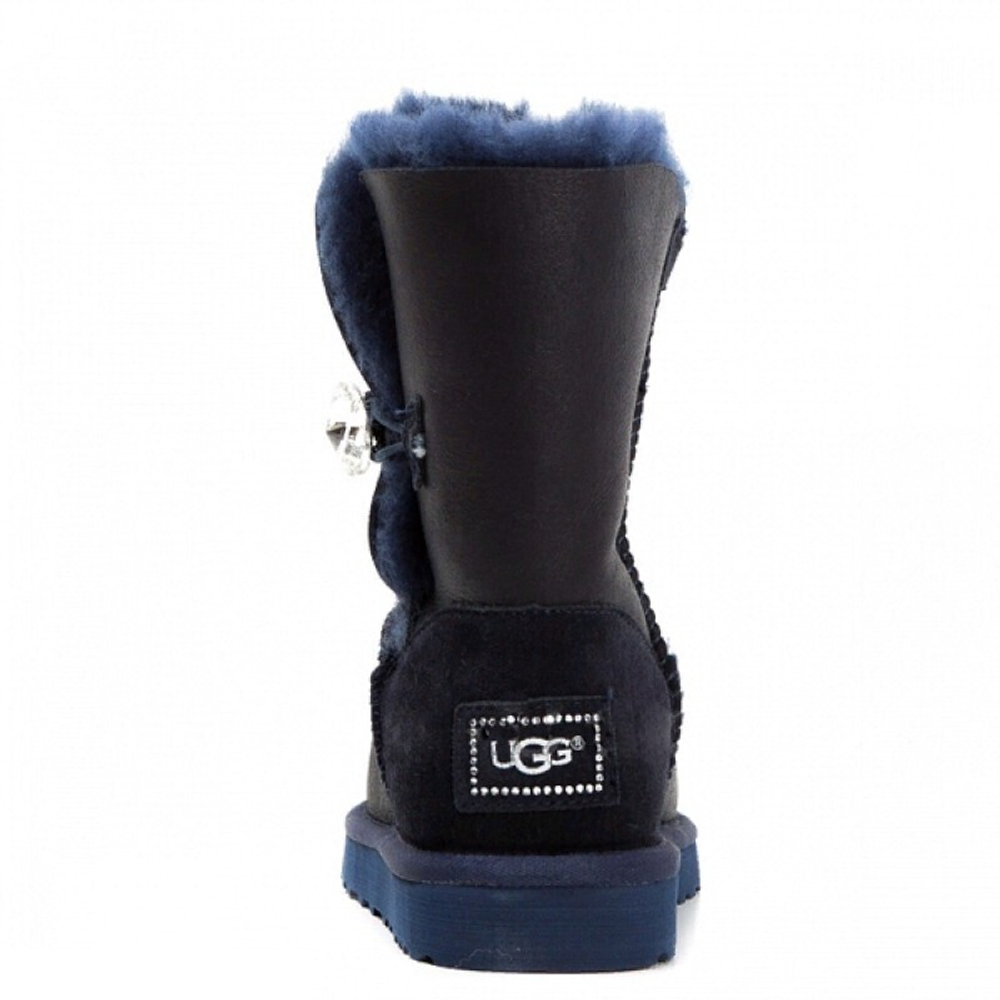 Угги Bailey Button Bling Metallic Navy