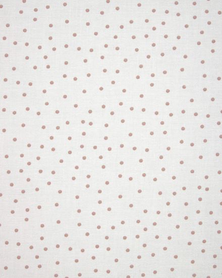 Подушка для стульчика Nuun в розовый горошек 100% органический хлопок (GOTS)