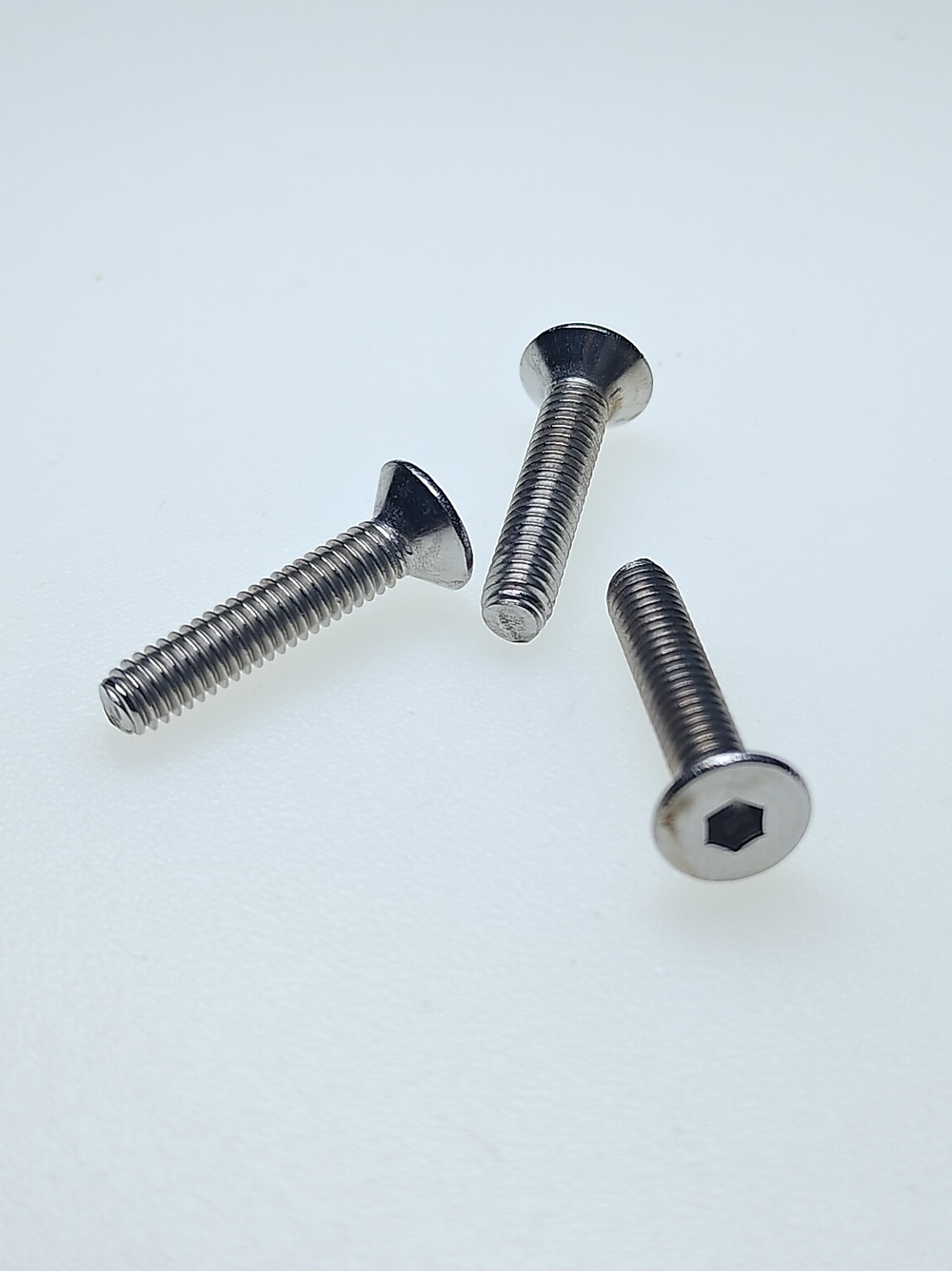 4х20 Винт потай с внут.шестигр. нерж. А2-70 DIN7991 (40 шт.)
