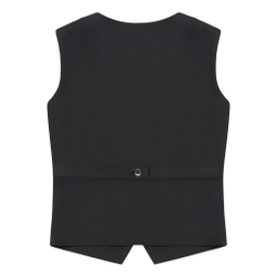 Жилет классический черного цвета unisex