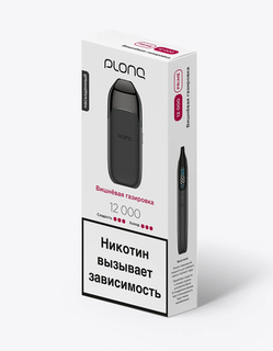 Купить Одноразовый Pod Plonq Prime 12000 - Вишнёвая газировка (12000 затяжек)
