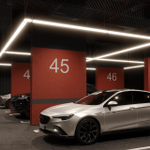 359828 OVER черный Светильник линейный светодиодный в комплекте прямые соединители 2шт и сетевой кабель 2м LED 68W 100-265V BITS