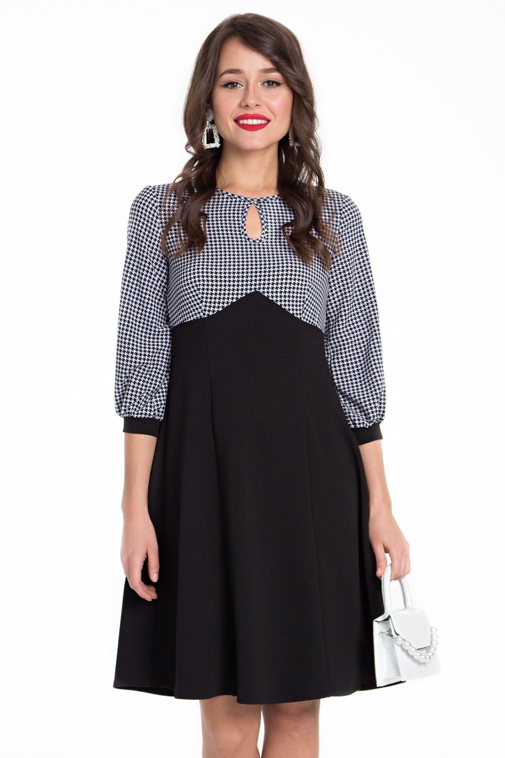 Платье "Нэнси" (гусиная лапка) П1970 LT Collection (Акция)