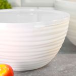 Набор салатников (2,5л, 4л) с крышкой "Оазис", белый