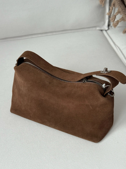 Сумка из натуральной замши