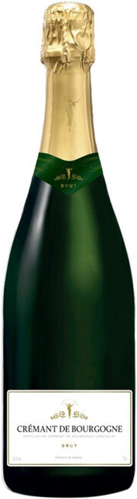 Игристое вино La Chablisienne Cremant de Bourgogne Brut AOC, 0,75 л.